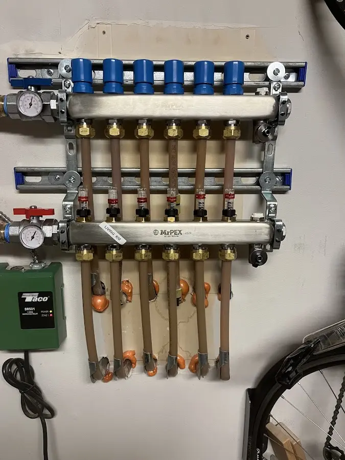 Plumber performing Leak Detection at a residential property in Williamson