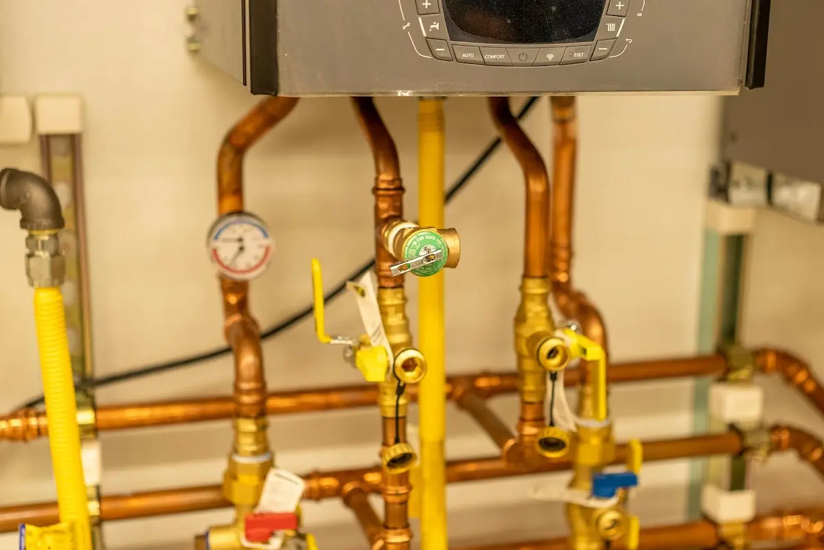 Licensed technician providing Backflow Prevention for a homeowner in Williamson